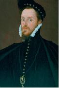 Steven van Herwijck Portrait of Henry Carey, 1st Baron Hunsdon France oil painting artist